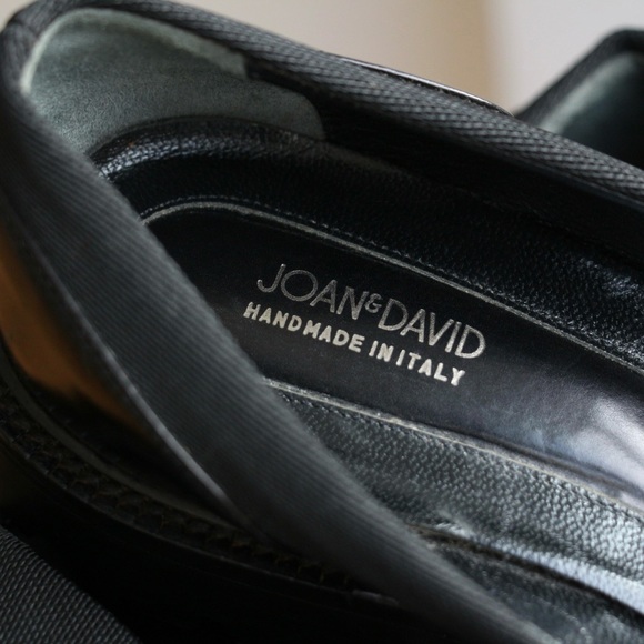 1990-00’s Joan & David Chunky Square Toe Slip-On Shoe - Picture 8 of 8